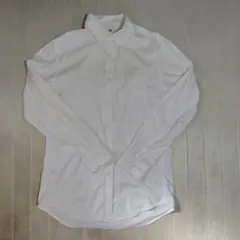UNIQLO ホワイト シャツ Lサイズ　SLIM　FIT・ NON-IRON
