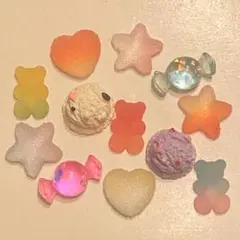 ジビッツチャーム　クロックスサンダルアクセサリー　お菓子　デコパーツ