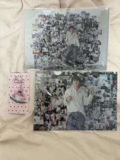 Nissy exhibition クリアファイル　A.Bセット　スイカストラップ
