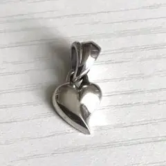 新品　ペンダントトップ　ハート　立体　シルバー925 ユニセックス