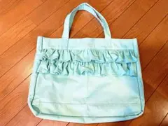フリルレッスンバッグ　ミント　エスケープ　SKAPE