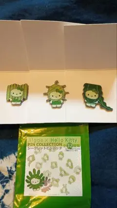藻キティ　ピンバッチ3個 万博