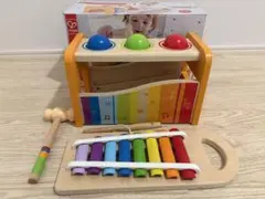 Hape バウンドアップ タップベンチ（元箱あり）