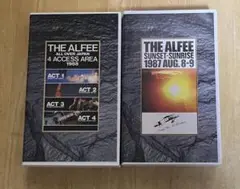 THE ALFEE ライブ映像 VHS2本セット