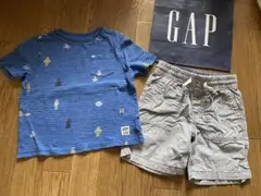 GAP STAR WARS コラボ スターウォーズTシャツ宇宙柄パンツ2点セット