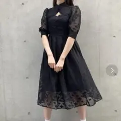 TITTY&CO チャイナ 半袖ワンピース