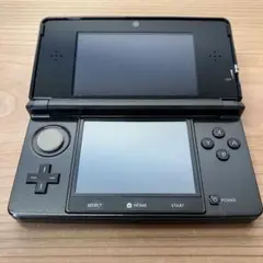 【動作確認済み】ニンテンドー3DS 本体 ブラック（タッチペン欠品）