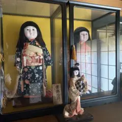 希少 修復済 永徳齋銘 大正期の光龍斎 滝澤義豊 42㎝ 市松人形 アンティーク 希少 修復済 永徳齋銘 大正期の光龍斎 滝澤義豊 42㎝ 市松人形
