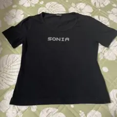 SONIA RYKIEL 黒 半袖 トップス
