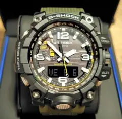極美品 G-SHOCKマッドマスター GWG-1000-1A3JF 電波ソーラー