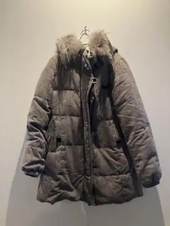Ray beams レイビームス レディース ダウンコート 0 S 茶 ベージュ