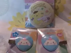 サンリオ シナモロール 缶ミラー・ヘアピンセット