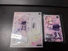 SDVX 胡桃のあコラボ e-amusement pass＆アクリルスタンド