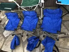 折りたたみ椅子 3つ