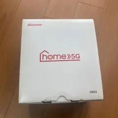 docomo 5G Wi-Fiルーター HR02 工事不要　美品