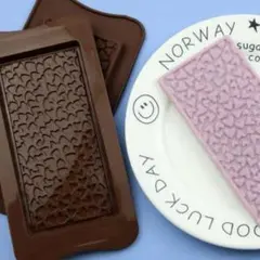 チョコレート 板チョコ ハート 型 シリコンモールド バレンタイン L1