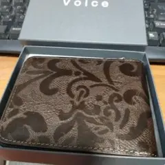 【新品】[VOICE] 牛革２つ折り財布