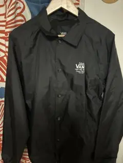 VANS ブラック ナイロンジャケット M