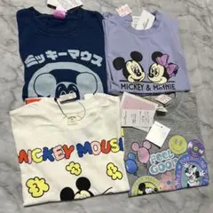 リトシー　ミッキー　Tシャツ　トップス　littc しまむら　セット　新品