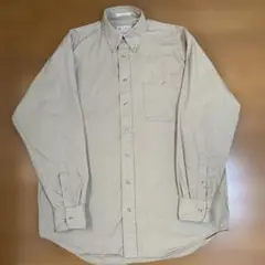 MINE ソフトツイル ボタンダウンシャツ Lサイズ