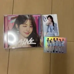 ALIVE CD + IVEウエハース付属のトレカ6つ