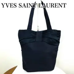 YVES SAINT LAURENT イヴ・サンローラン トートバッグ 黒