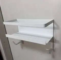 マグネット 収納 ラック FLAT ホワイト 洗濯機 ニトリ