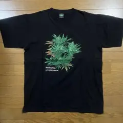 MARIJUANA ロゴ Tシャツ　L　黒