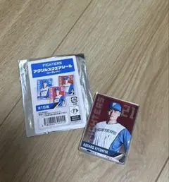 ファイターズ⭐︎アクリルスクエアシール⭐︎清宮選手