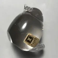 ヴィンテージ　ノルウェー　HADELANDのオパールクリスタルガラスのシロクマ ヴィンテージ ノルウェー HADELANDのオパールクリスタルガラスの
