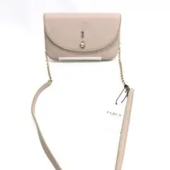 未使用品 FURLA フルラ クロスボディ ショルダーバッグ ピンク レザー