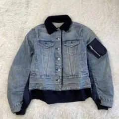 sacai サカイ デニムジャケット ma-1 S サイズ1