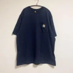 Carhartt ネイビー Tシャツ Lサイズ ポケット