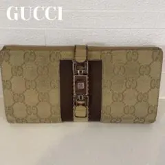 GUCCI グッチ 財布 長財布 ジャッキー ブランド GGキャンバス