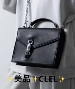 【CLEL】3way Chain ShoulderBagチェーンショルダーバッグ