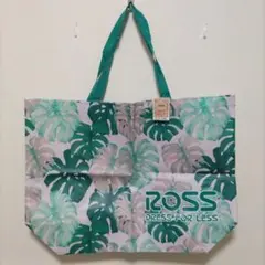 ROSS モンステラ柄 エコバッグ