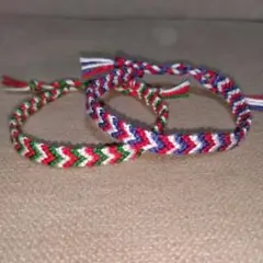 ハンドメイド　ミサンガ２本セット18