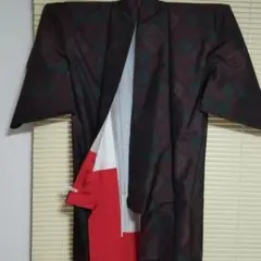 赤、大島紬