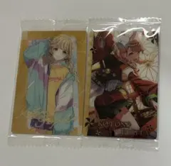 学園アイドルマスター　ウエハース　２枚　ことね
