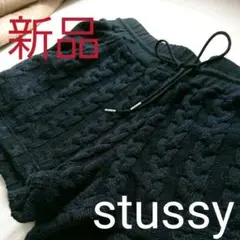 【新品未使用】stussy womenのニットショートパンツ 新品
