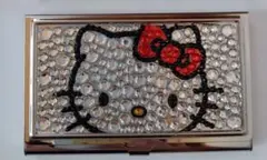ハローキティ　2010年製　未使用品　キラキラ　カードケース　名刺入れ　希少