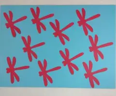 壁面飾り　9月　秋　トンボ　画用紙