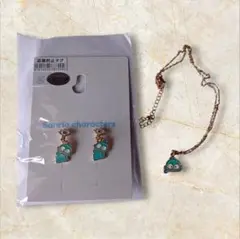 ハンギョドン サンリオ イヤリング ネックレス セット