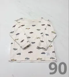 【美品】プティマイン 長袖Tシャツ 90