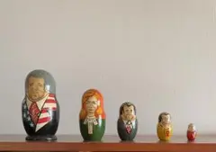 ロシアマトリョーシカ アメリカ大統領と仲間達