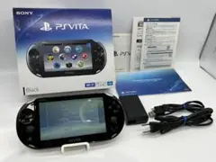【液晶美品】PS Vita PCH-2000 ブラック Black 本体