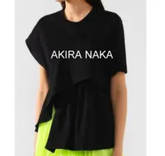 【専用です】AKIRA NAKA アキラナカ エナメル Tシャツ 半袖　黒 2025年最新】AKIRANAKA カラー：ブラック系 半袖(Tシャツ)の人気