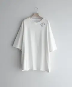remer ルーズベーシックオーバー刺繍Tシャツ