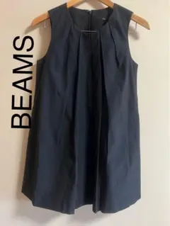 BEAMS ビームス ノースリーブ チュニックワンピース