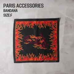 PARIS ACCESSORIES バンダナ ブラック